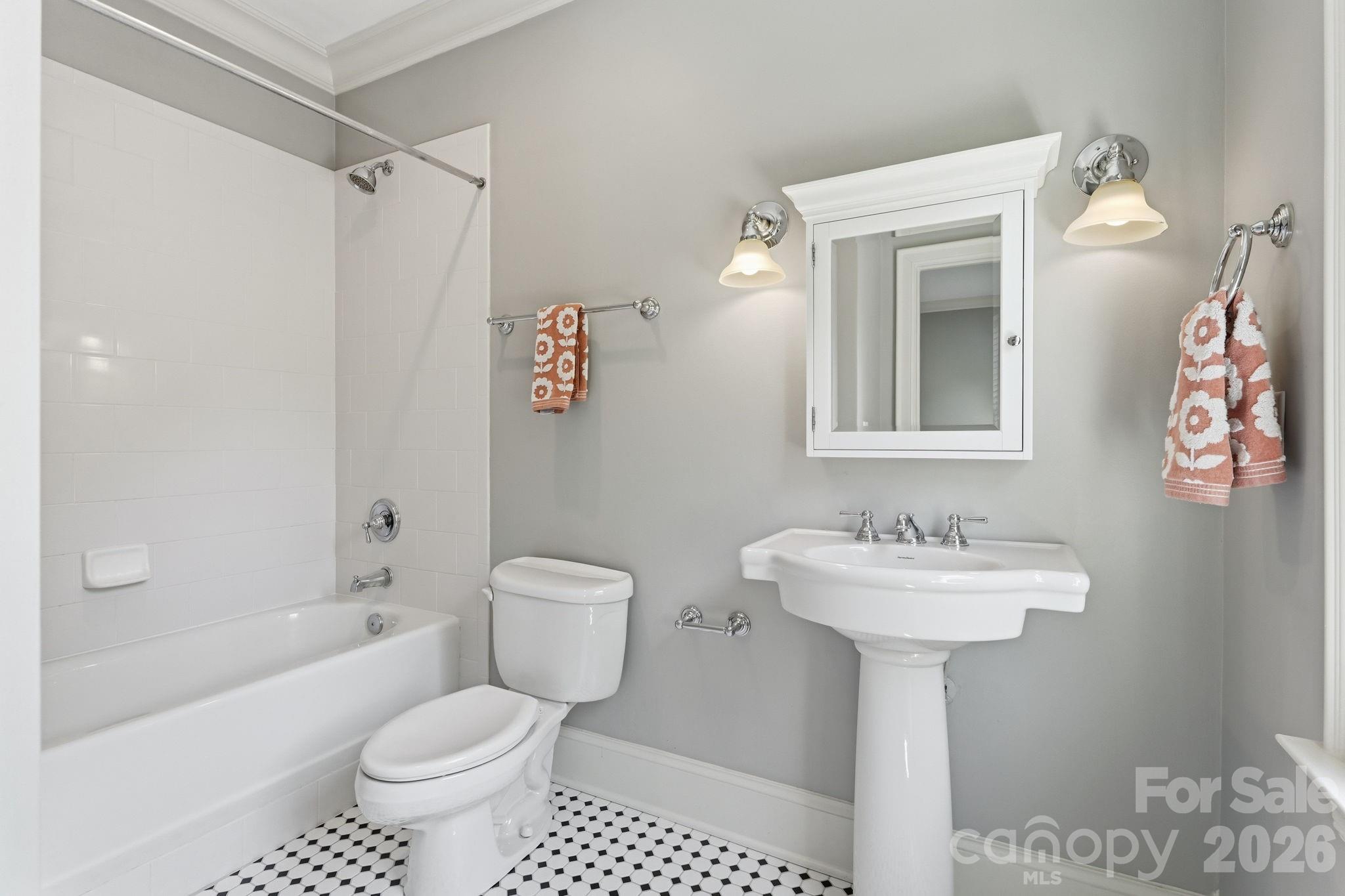 235 Grey Road Davidson, NC 28036 - Photo 21 of 42 a bathroom with a sink toilet and shower