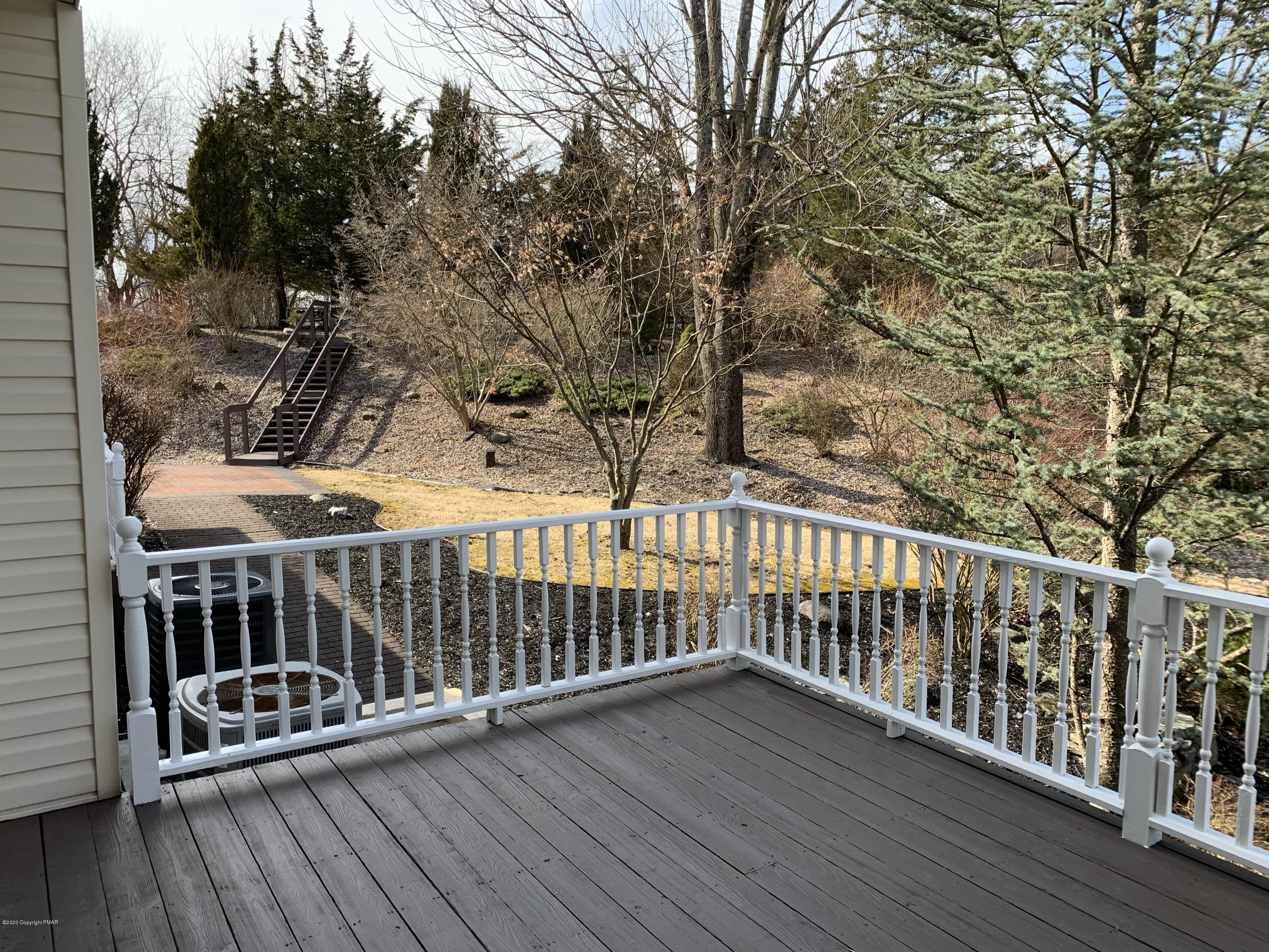 1697 Middle Road Stroudsburg, PA 18360 - Photo 49 of 116 a view of balcony with wooden floor