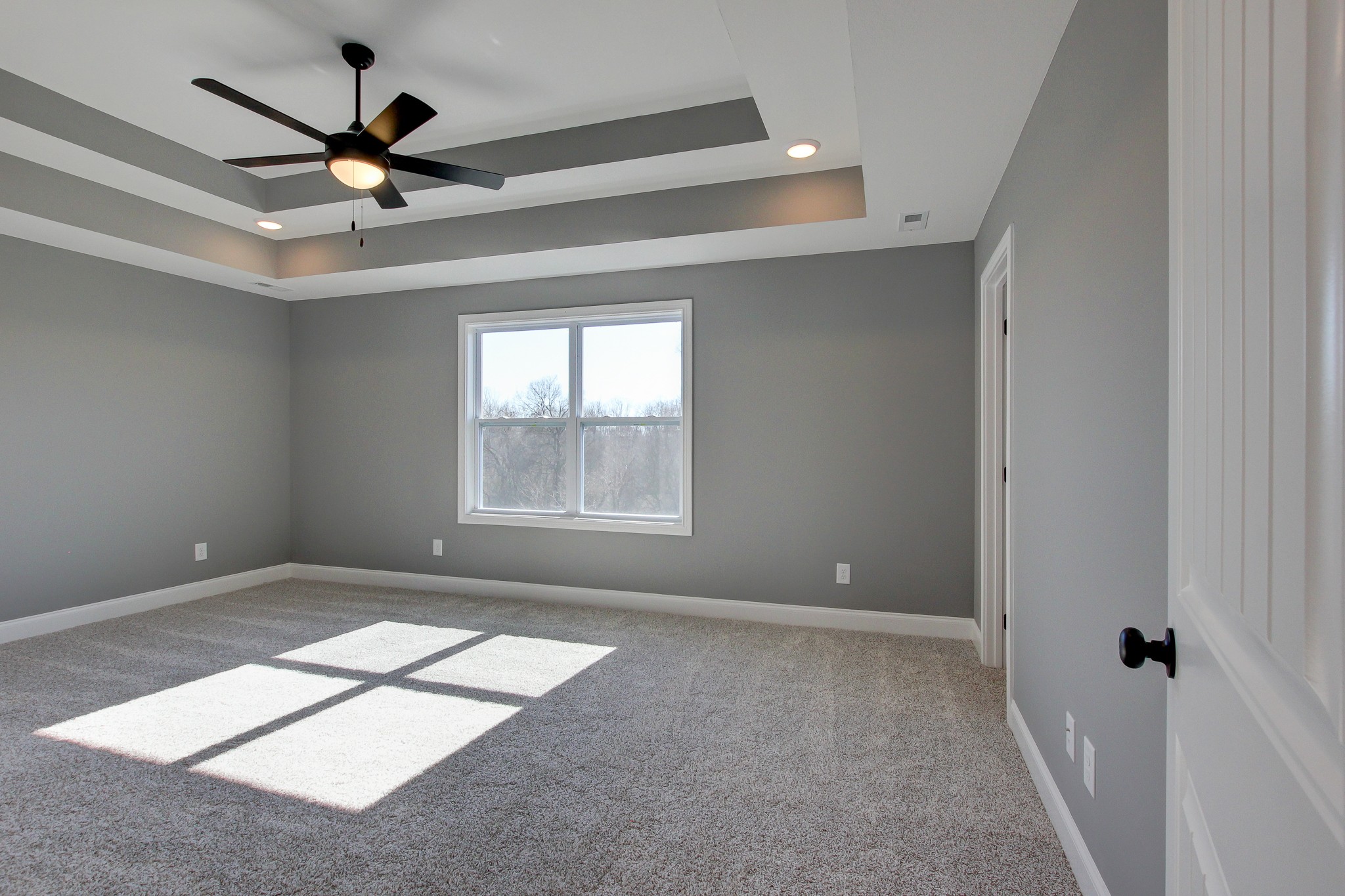 842 Burley Barn Road Clarksville, TN 37042 - Photo 22 of 49 an empty room with windows and fan