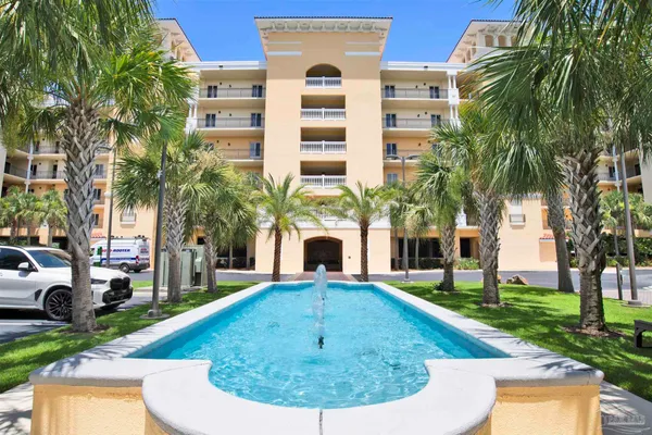 a view of a entryway door of the building