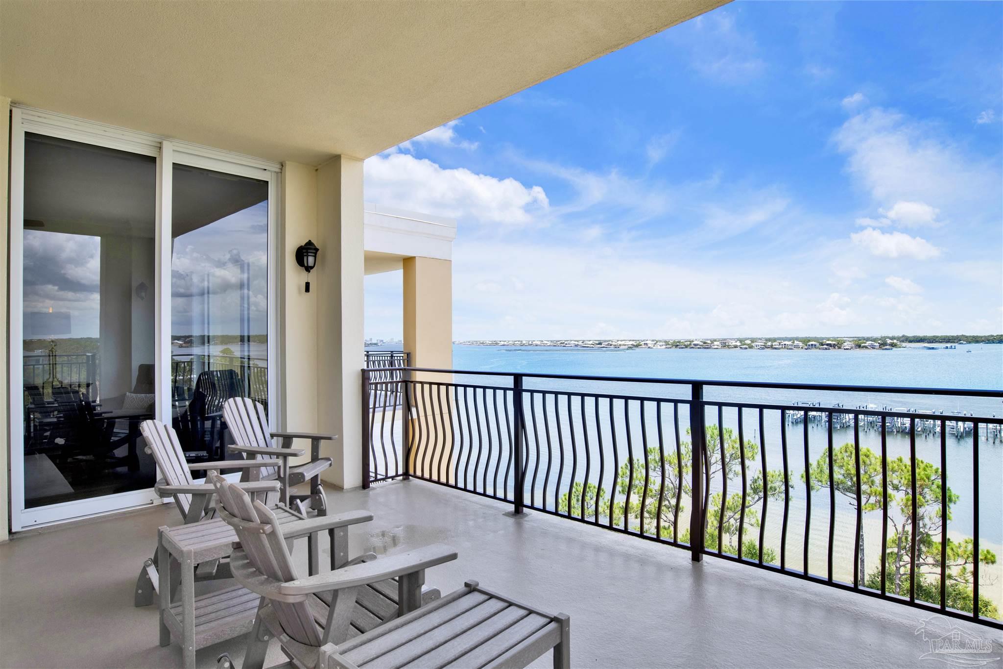 14500 River Road, Unit 507 Pensacola, FL 32507 - Photo 28 of 56 a view of balcony with furniture
