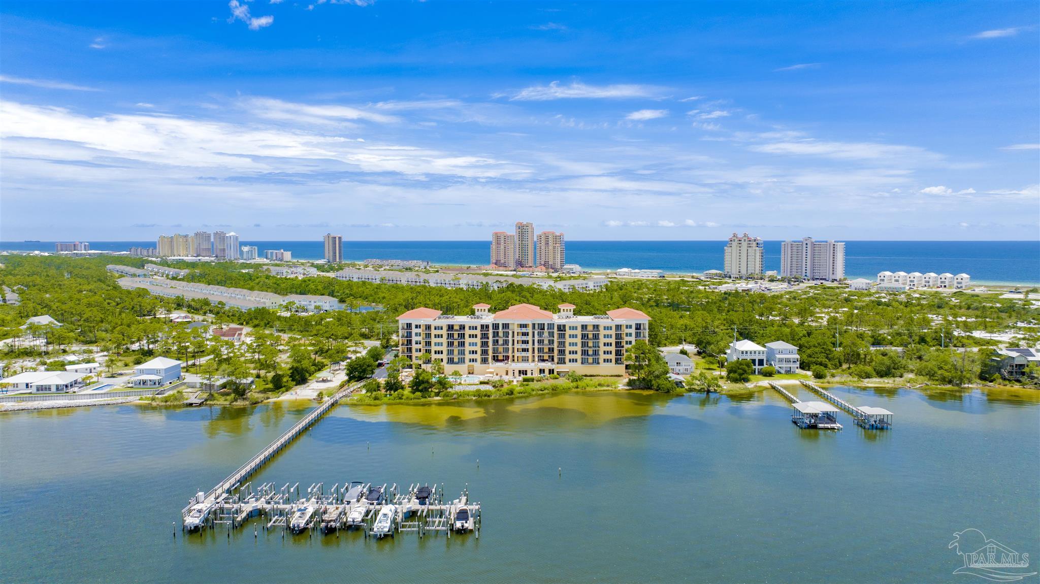 14500 River Road, Unit 507 Pensacola, FL 32507 - Photo 51 of 56 a view of a city with an ocean view