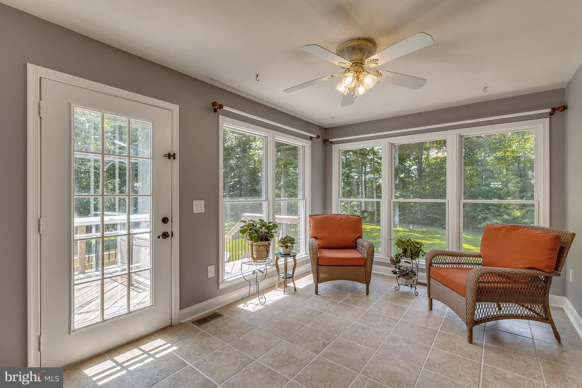 15 Beaver Ridge Road Stafford, VA 22556 - Photo 9 of 30 Rear Sunroom for reading and relaxing