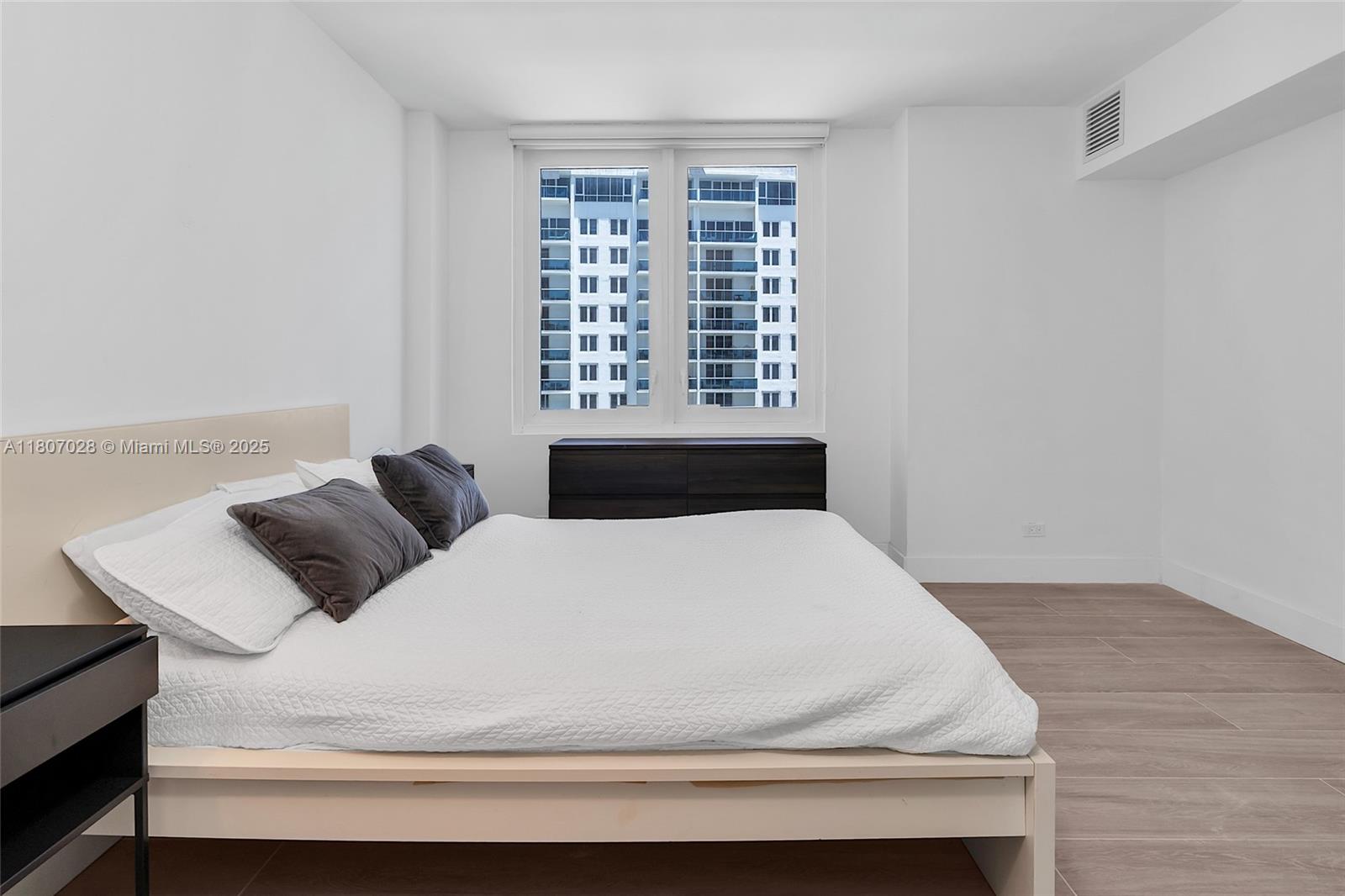 2301 Collins Avenue, Unit 1019 Miami Beach, FL 33139 - Photo 23 of 35 a bedroom with a bed and a window