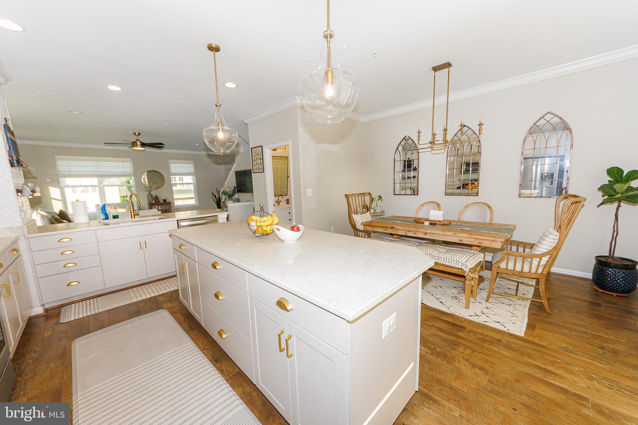 16201 Coolidge Avenue Silver Spring, MD 20906 - Photo 11 of 40 White granite and custom tile backsplash