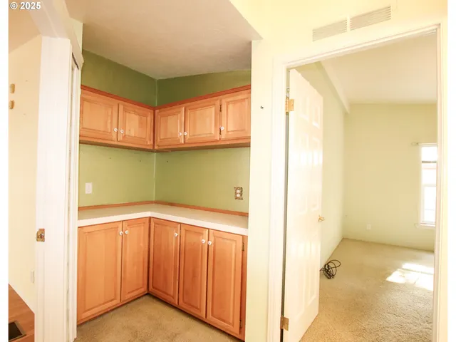 a view of front door