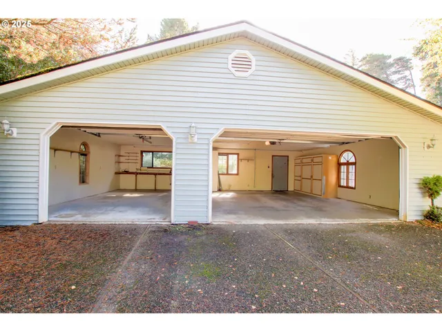 a view of a house with a outdoor space
