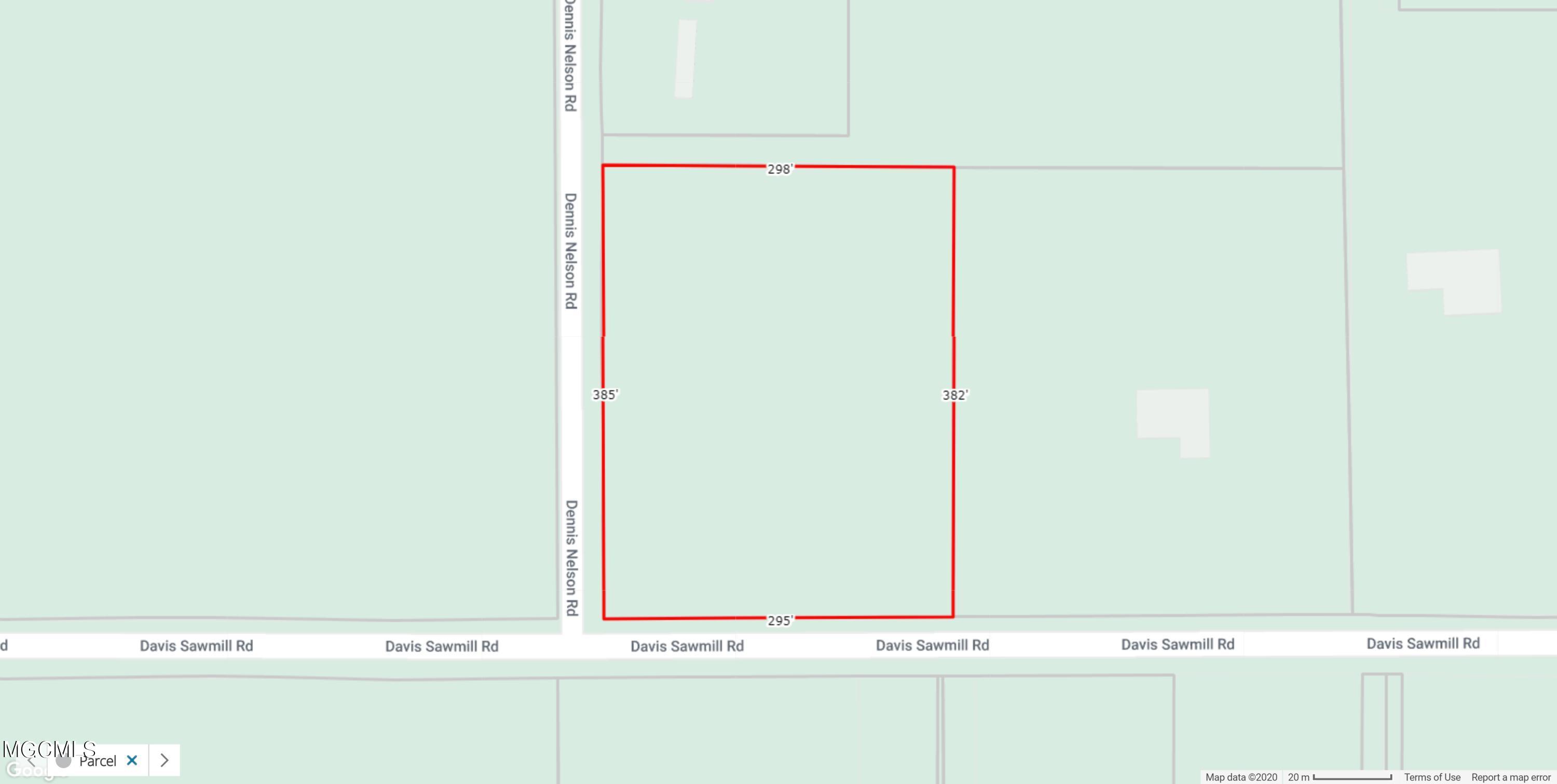 3.09-ac Davis Sawmill Road Lucedale, MS 39452 - Photo 1 of 2 RealistReport_Results_Map
