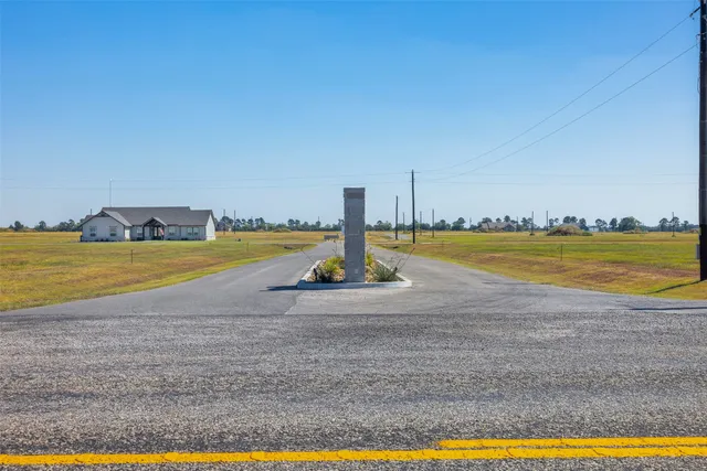 a sign on the side of a road