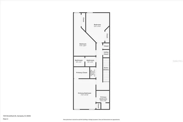 $2,250 | 1314 Grantham Drive, Sarasota, FL 34234
