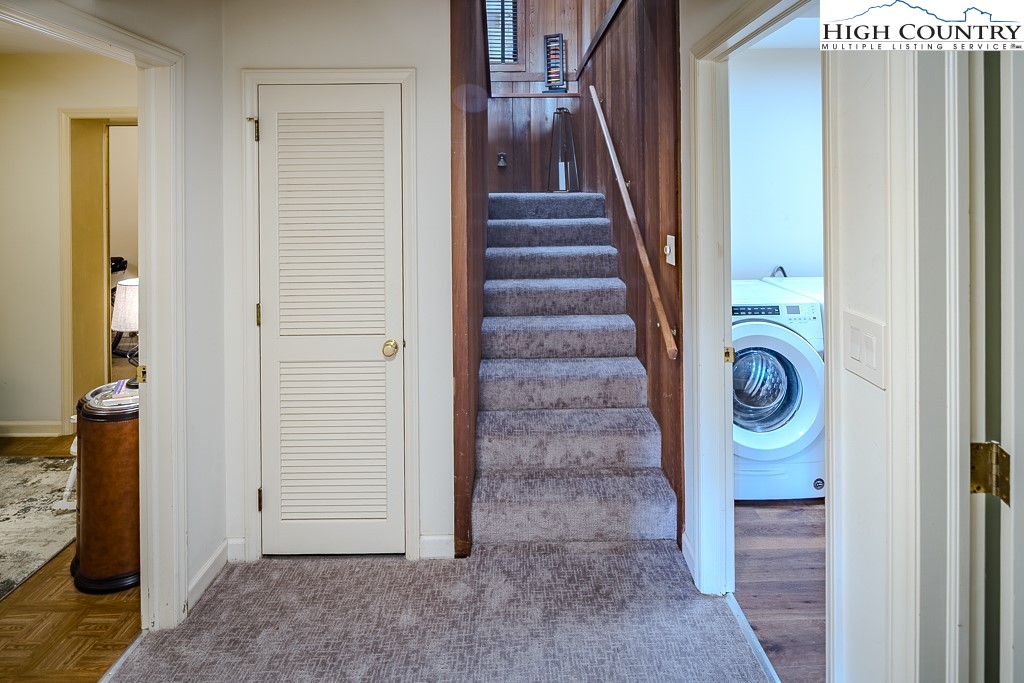 233 Balsam Road Boone, NC 28607 - Photo 33 of 50 a view of entryway with wooden floor