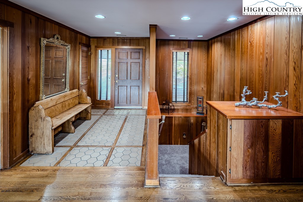 233 Balsam Road Boone, NC 28607 - Photo 7 of 50 a lobby with furniture and a rug