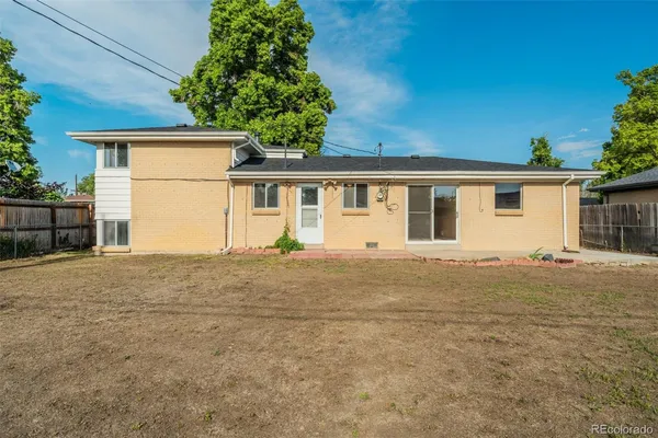 front view of a house and a yard