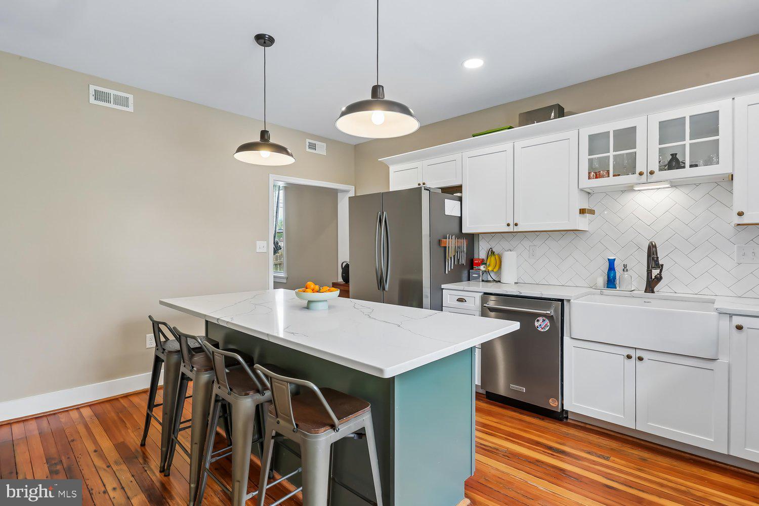 30 Hamilton Avenue Frederick, MD 21701 - Photo 14 of 38 Modern kitchen with stylish finishes.