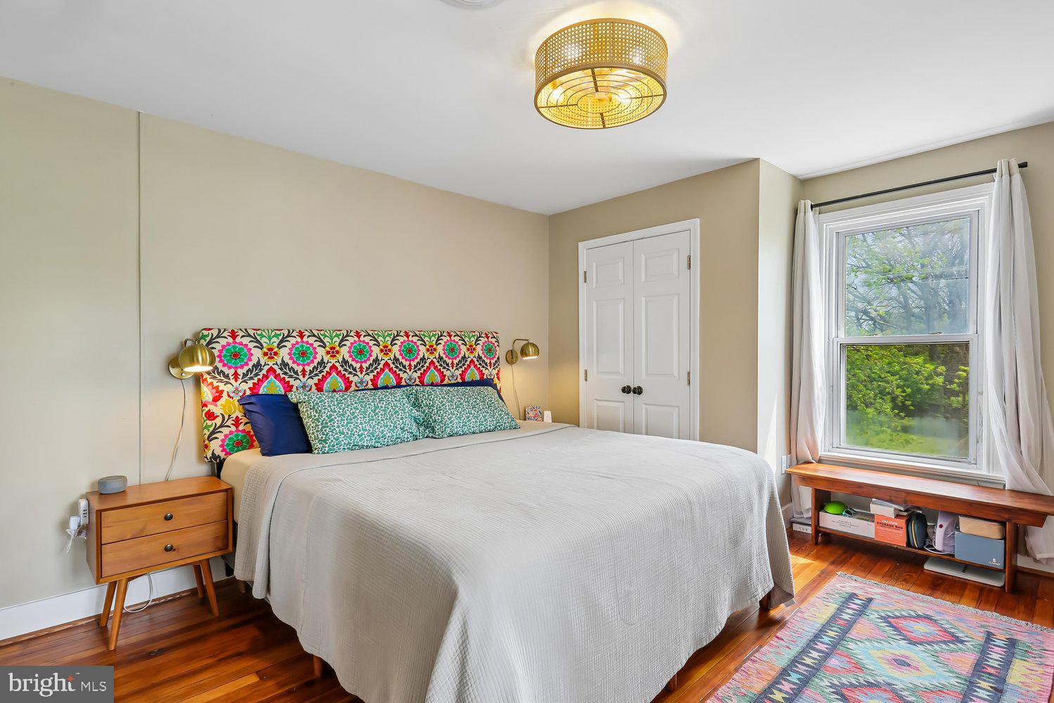 30 Hamilton Avenue Frederick, MD 21701 - Photo 17 of 38 Vibrant bedroom with colorful accents.