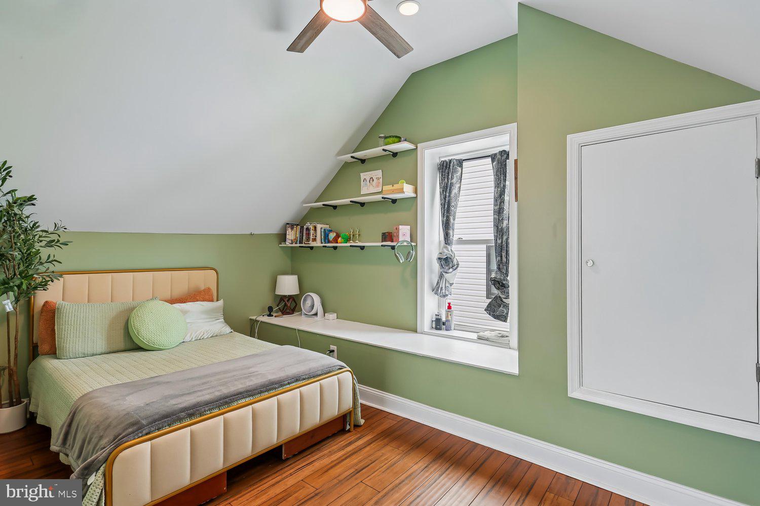 30 Hamilton Avenue Frederick, MD 21701 - Photo 25 of 38 Charming green-hued attic retreat.
