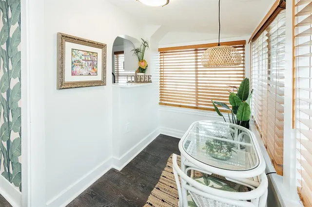 a kitchen with a sink and a window
