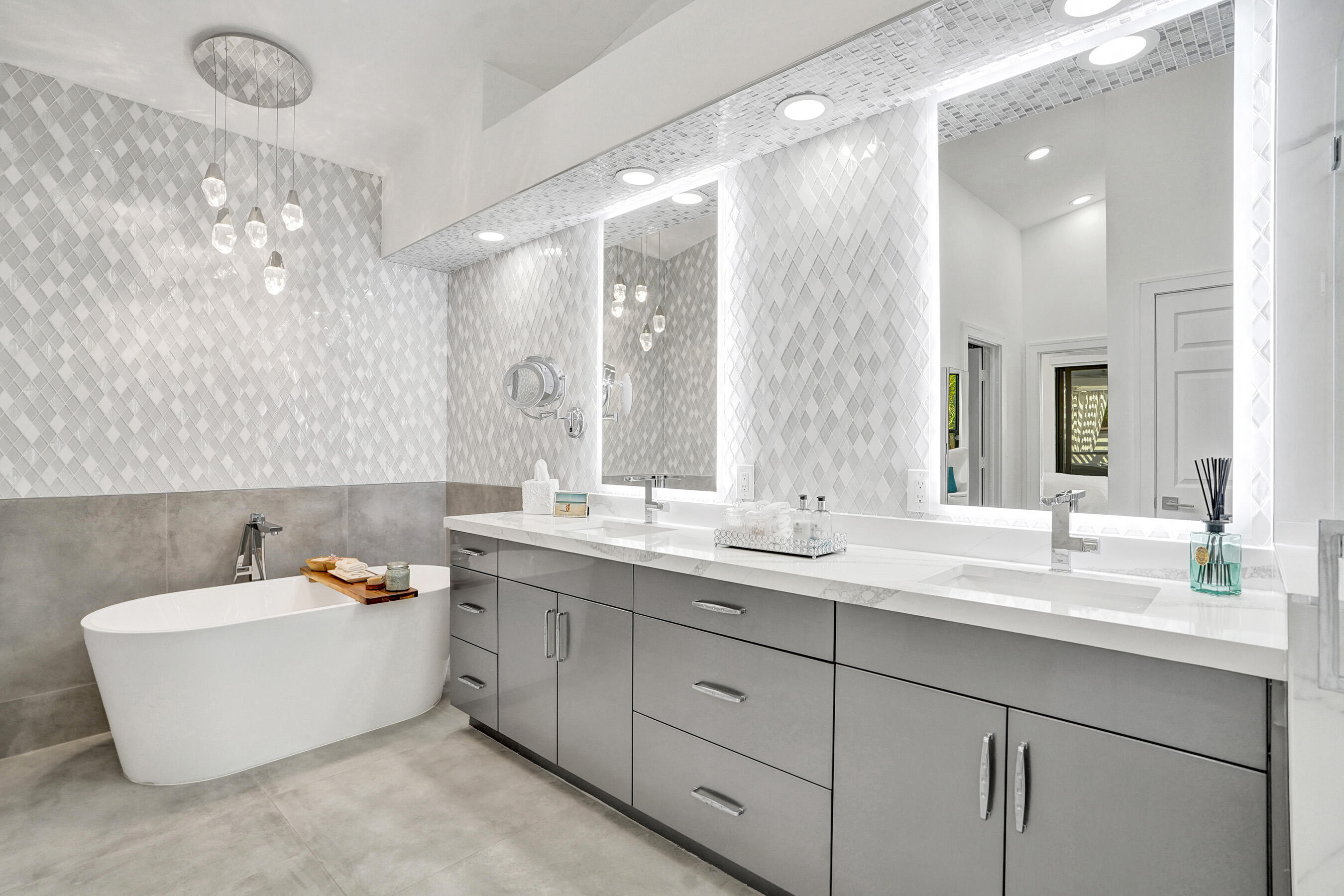 5851 Northwest 21st Avenue Boca Raton, FL 33496 - Photo 13 of 61 Primary Bathroom