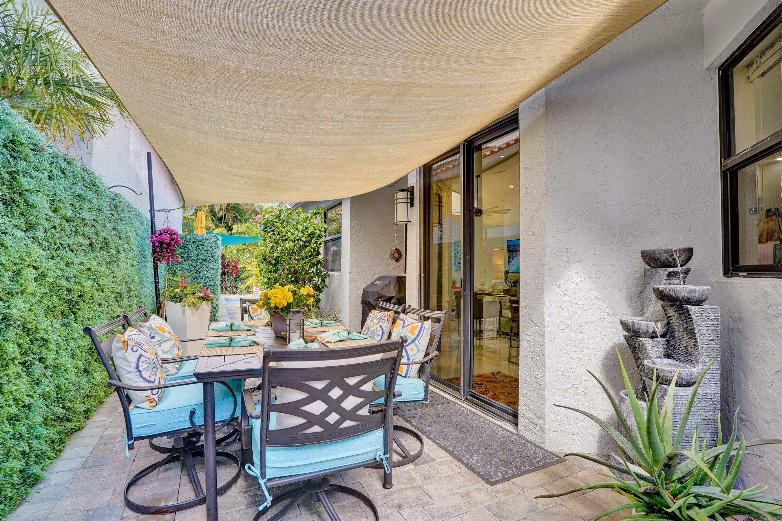 5851 Northwest 21st Avenue Boca Raton, FL 33496 - Photo 31 of 61 Outdoor Dining off of Kitchen
