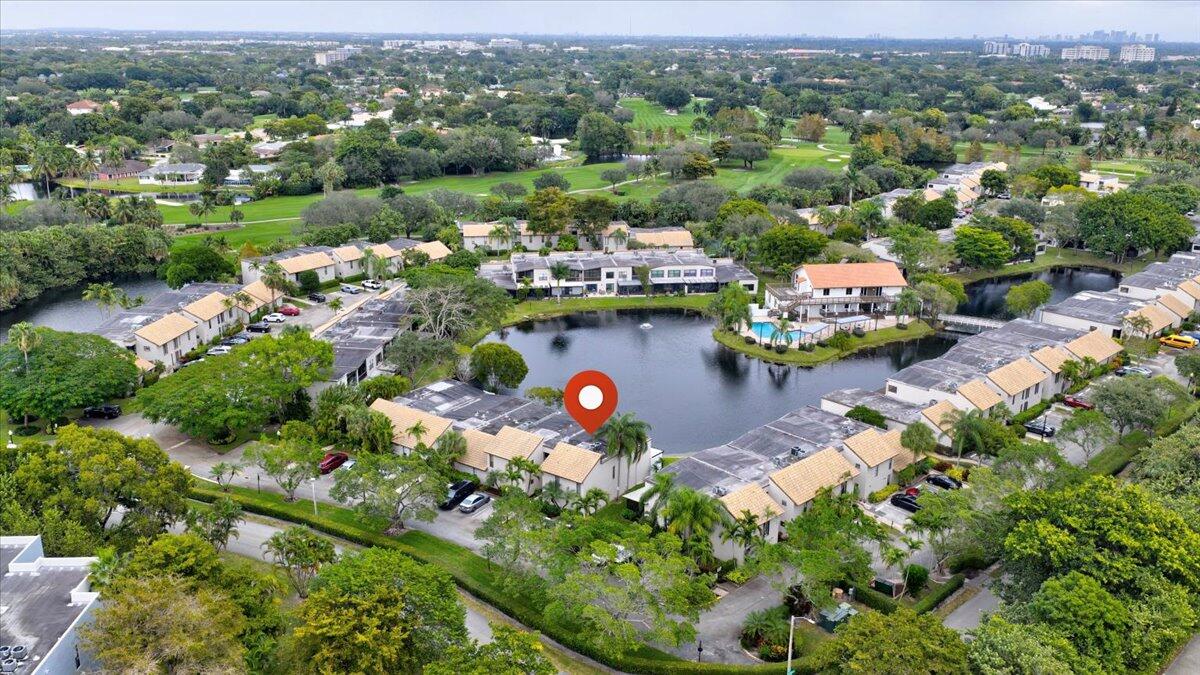 9729 North New River Canal Road, Unit 628 Plantation, FL 33324 - Photo 42 of 50 an aerial view of a house with a yard basket ball court and outdoor seating