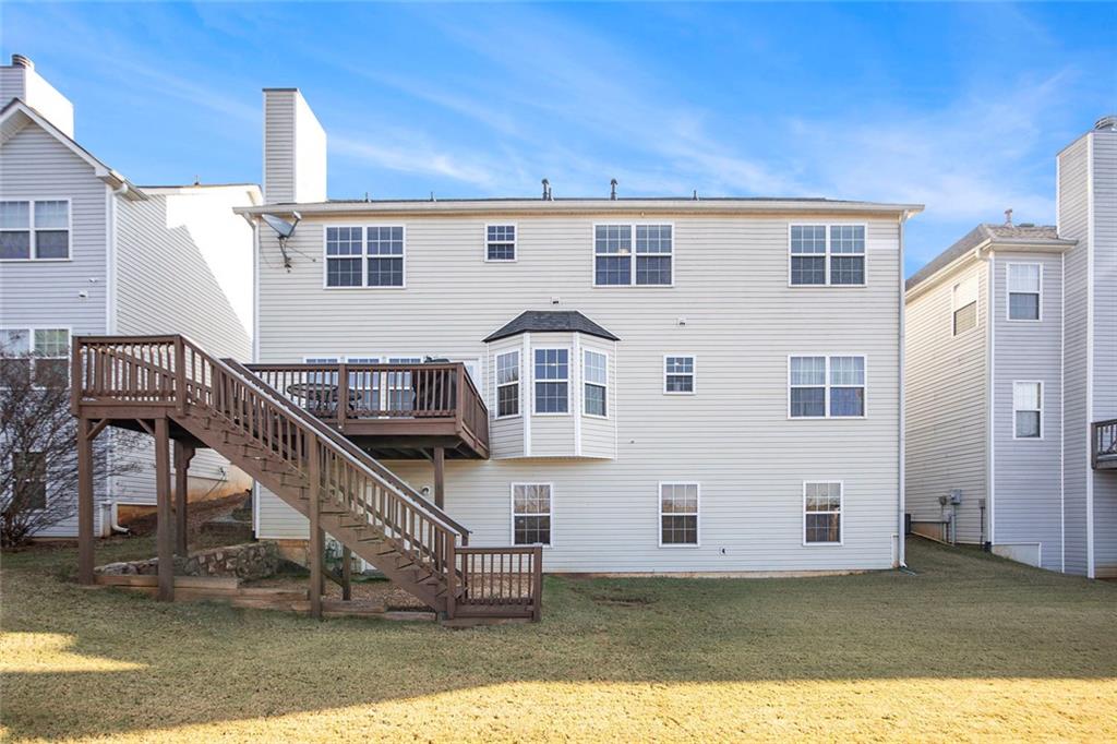 2054 Dartmoth Way Villa Rica, GA 30180 - Photo 33 of 45 a front view of a house with garage
