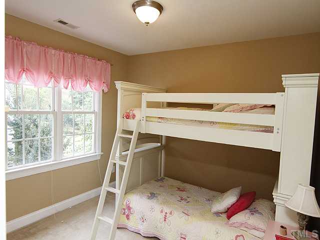 131 Forbes Road Wake Forest, NC 27587 - Photo 11 of 20 Plenty of space in bedroom 2 to have bunk beds and still have room to play!
