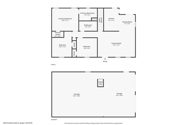 $299,900 | 202 Emerald Creek Drive, Jasper, GA 30143