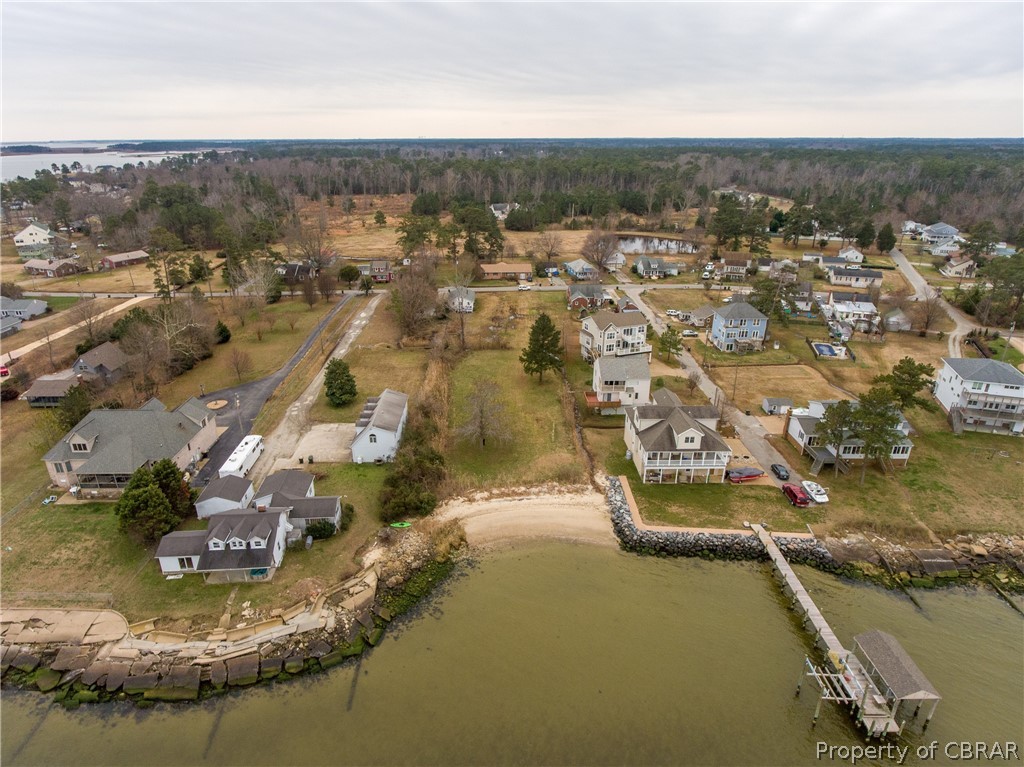 1514 Dandy Loop Road Yorktown, VA 23692 - Photo 18 of 29 an aerial view of residential houses with outdoor space