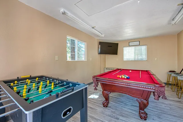 a room with furniture and window