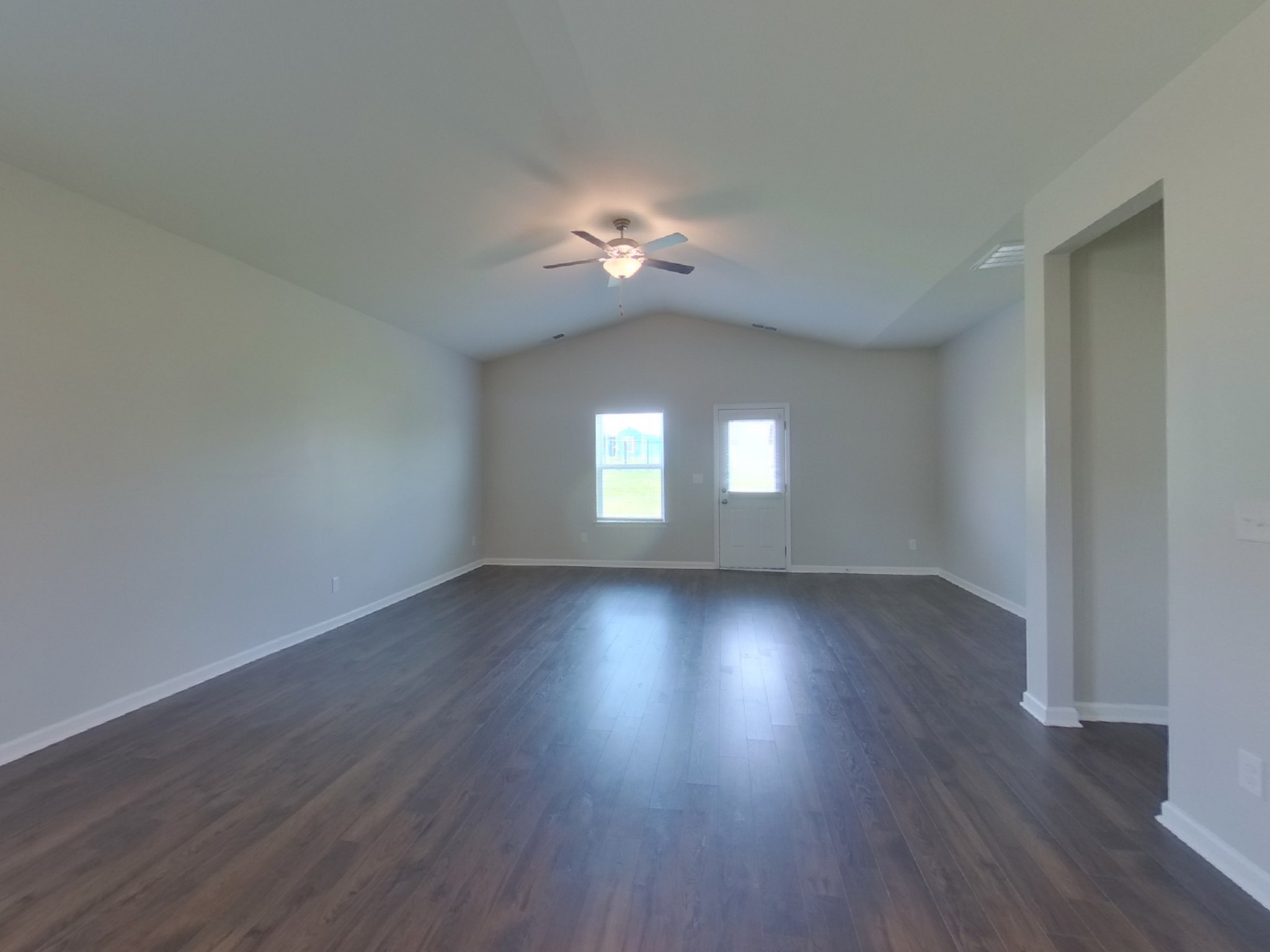 2927 Beeswax Street Columbia, TN 38401 - Photo 2 of 14 a view of wooden floor and windows in a room