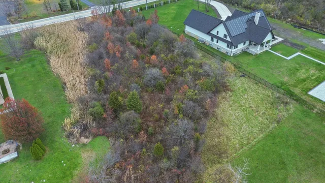 a view of an outdoor space and a yard