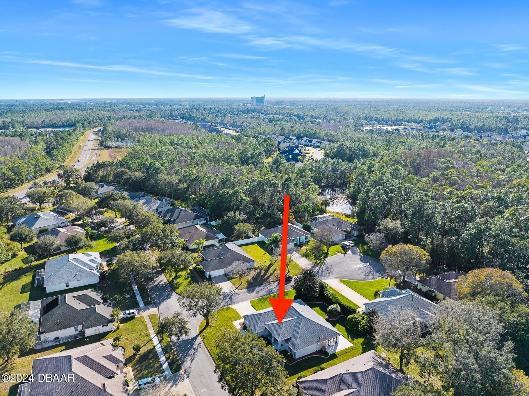 63 Spring Meadows Drive Ormond Beach, FL 32174 - Photo 37 of 49 an aerial view of a city