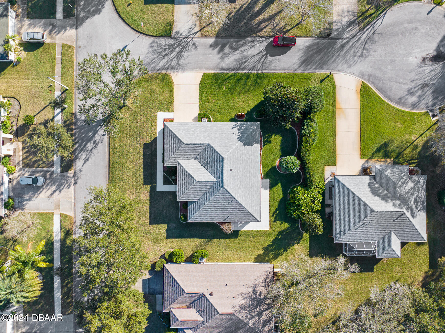 63 Spring Meadows Drive Ormond Beach, FL 32174 - Photo 42 of 49 an aerial view of a house with a swimming pool