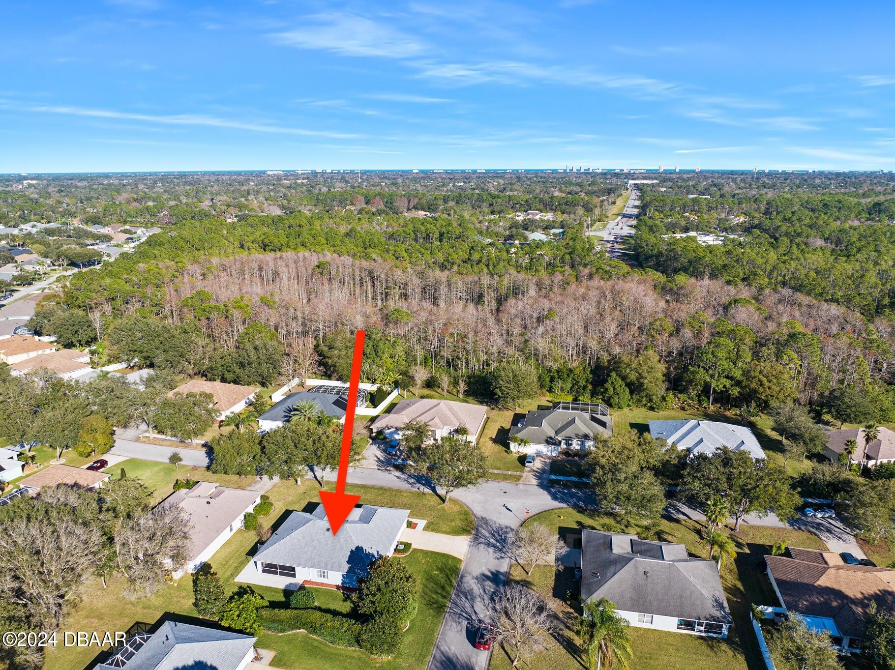 63 Spring Meadows Drive Ormond Beach, FL 32174 - Photo 44 of 49 an aerial view of multiple house