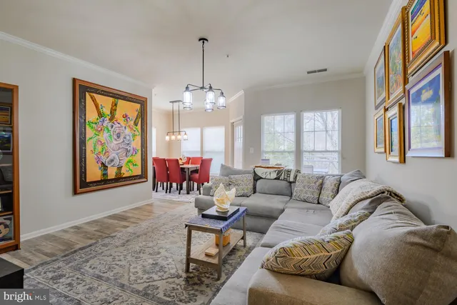 a view of a sign board with buildings