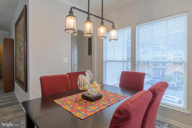 a front view of a building with retail shops