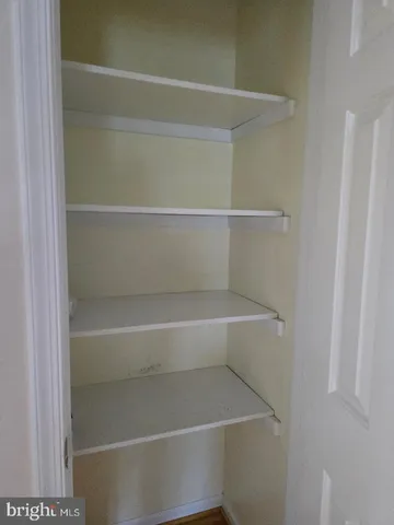 a view of walk in closet