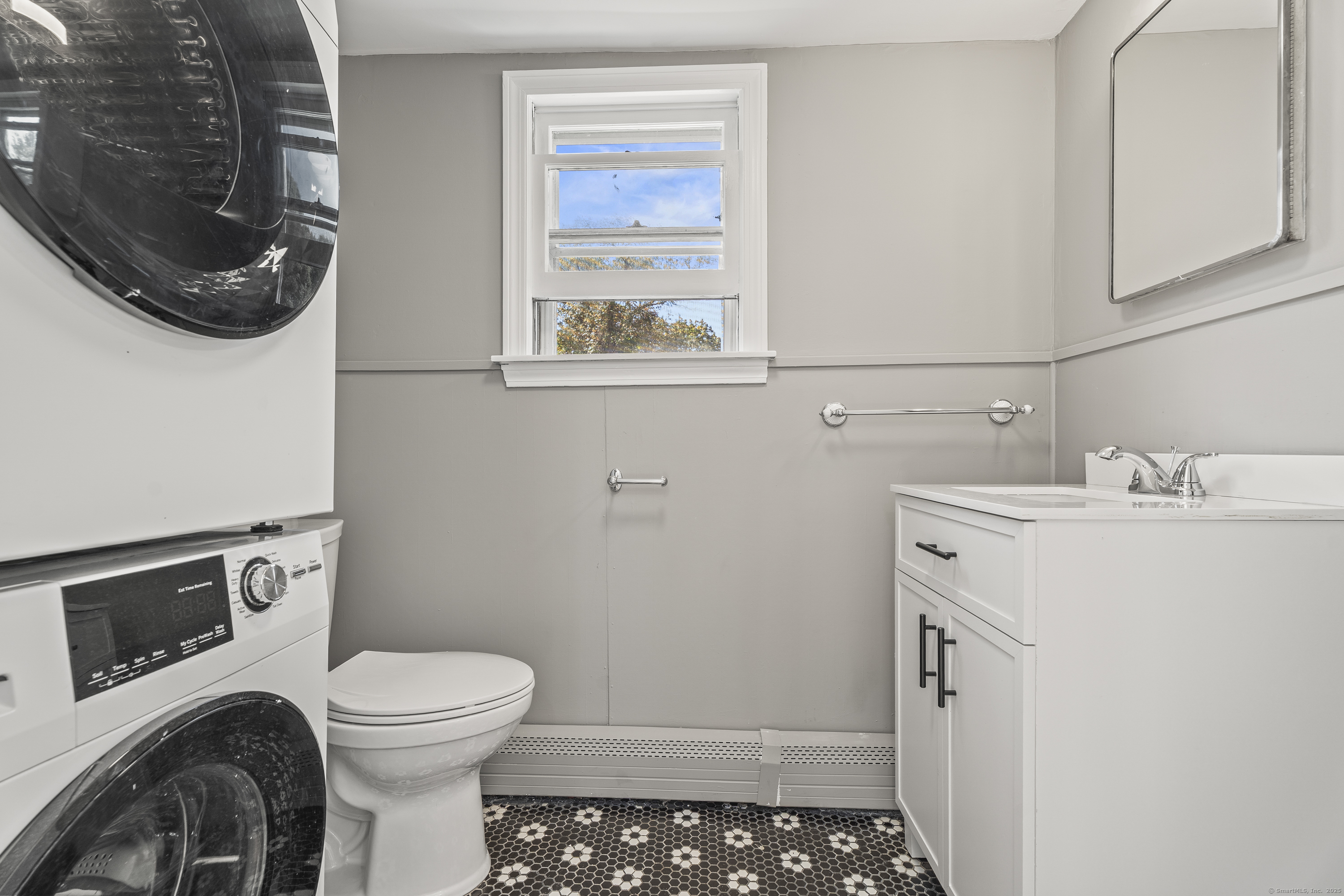 52 B Millstone Road West Waterford, CT 06385 - Photo 17 of 38 1st Floor Powder Room + Laundry