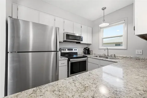 a big yard with lots of green space and plants