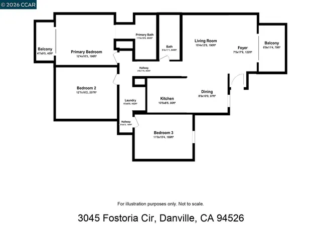 $649,950 | 3045 Fostoria Circle, Danville, CA 94526