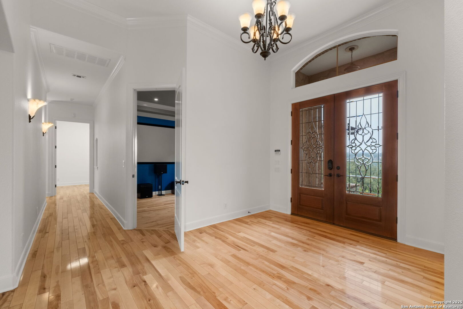 1069 Fawn River Drive Spring Branch, TX 78070 - Photo 5 of 25 a view of a room with a window and wooden floor