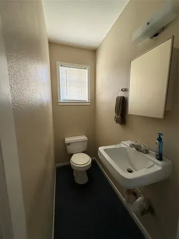 a view of closet area