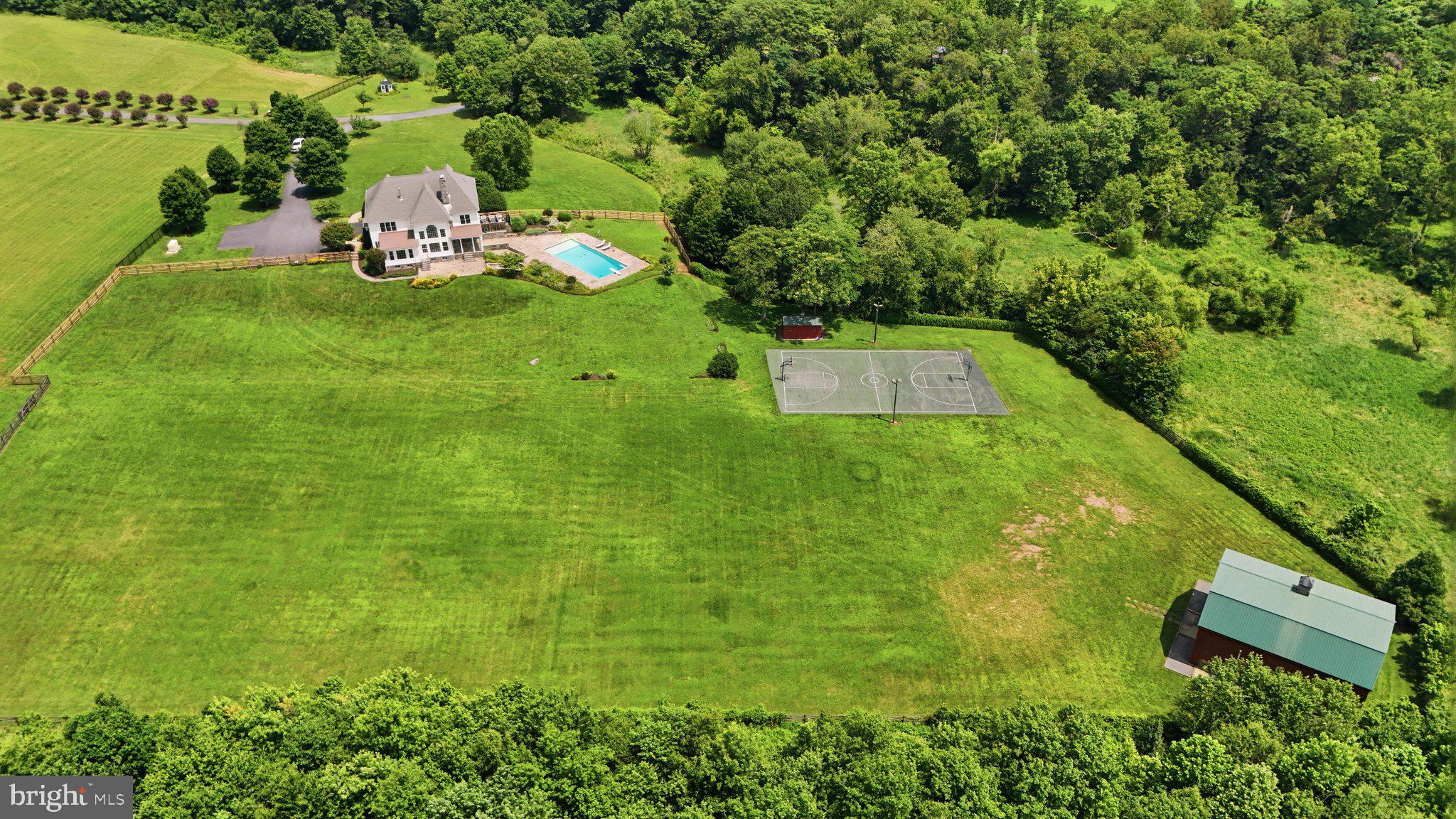 19014 Beallsville Road Poolesville, MD 20837 - Photo 78 of 83 Aerial Back