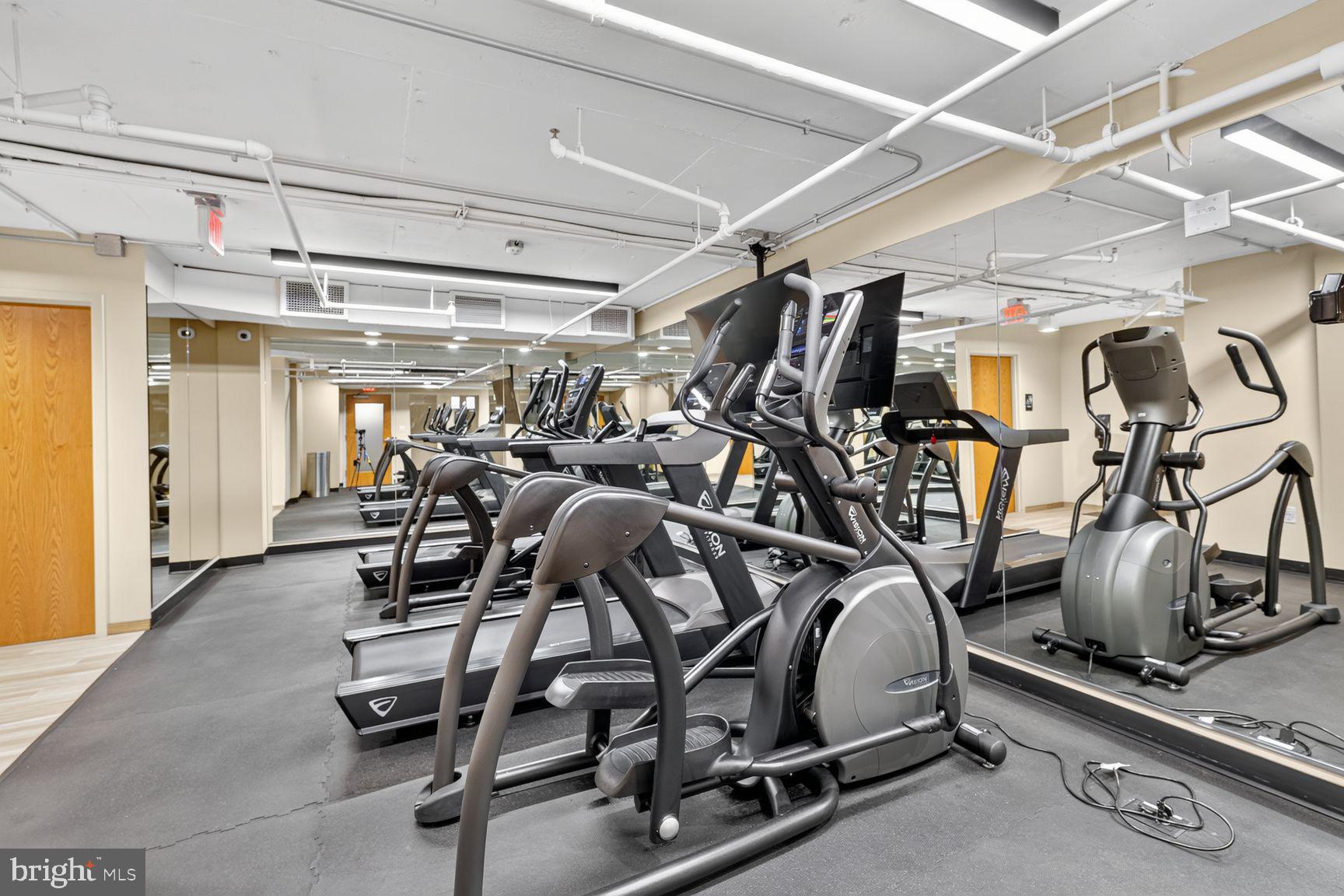 1808 Old Meadow Road, Unit 601 McLean, VA 22102 - Photo 17 of 19 Large Exercise Room