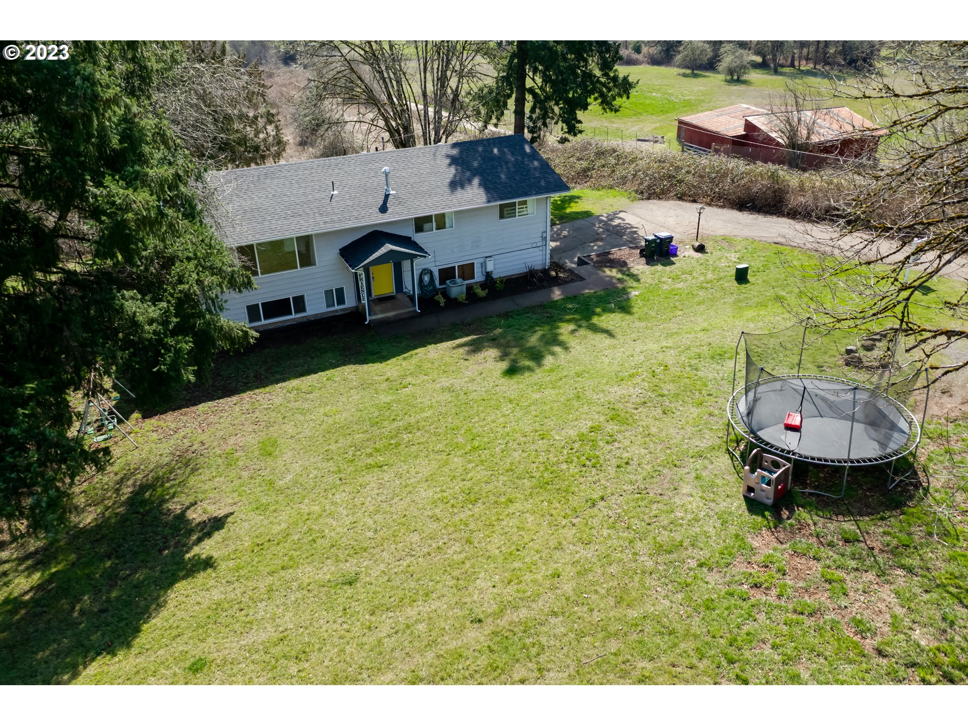 1109 Linda Lane Springfield, OR 97478 - Photo 3 of 30 a aerial view of a house with garden space and lake view