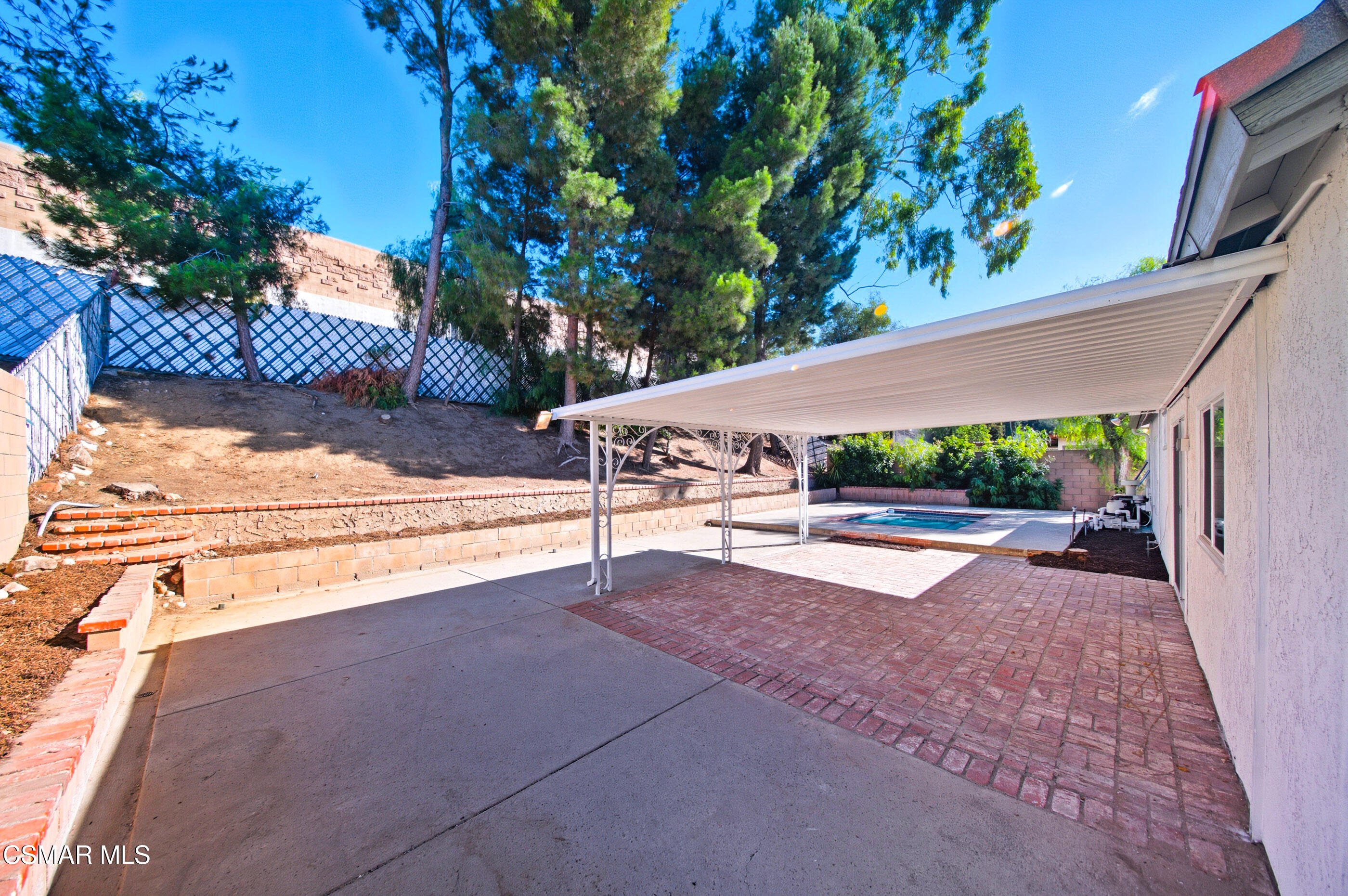 6417 Keystone Street Simi Valley, CA 93063 - Photo 14 of 31 a view of a yard with an outdoor space