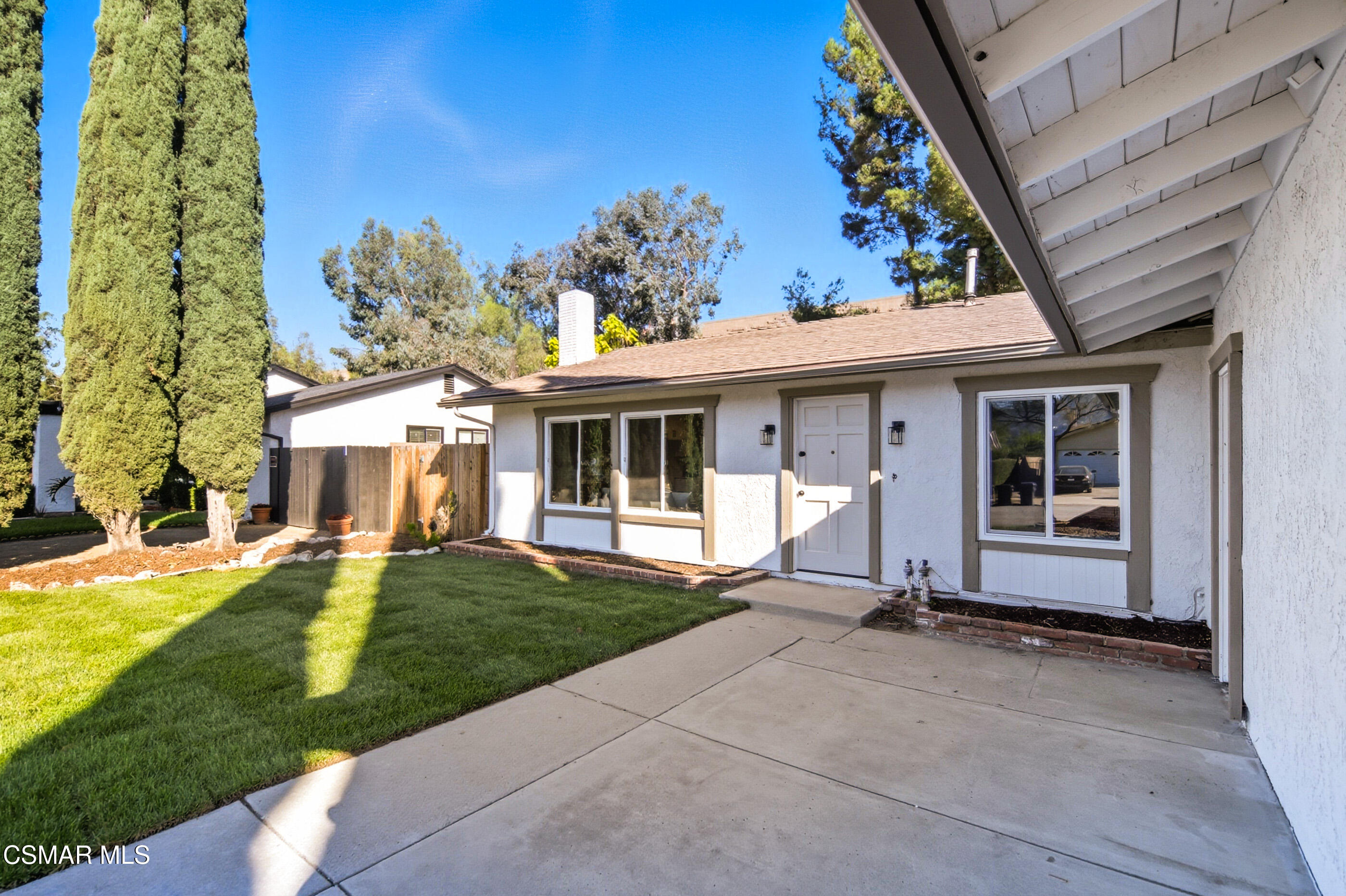 6417 Keystone Street Simi Valley, CA 93063 - Photo 3 of 31 a view of a house with backyard porch and garden