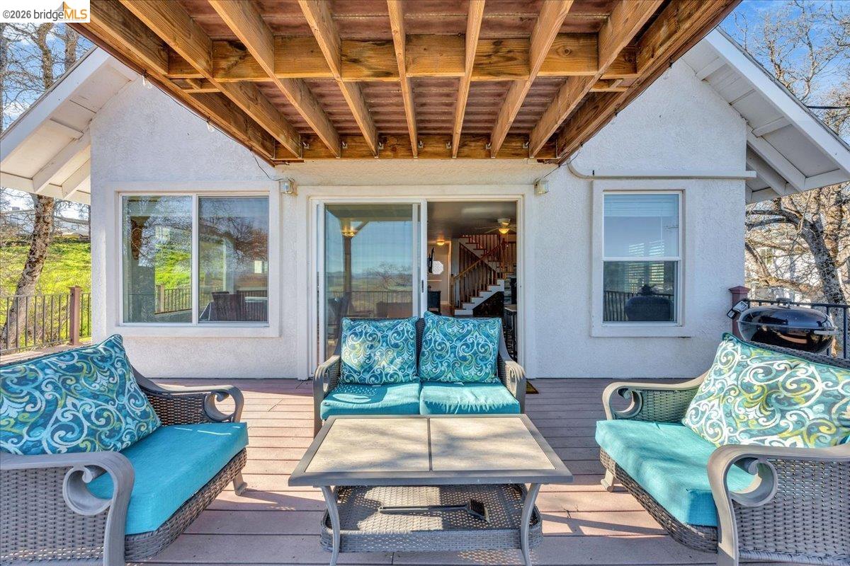 4620 Bayview Drive Copperopolis, CA 95228 - Photo 43 of 59 a outdoor living space with furniture and a potted plant