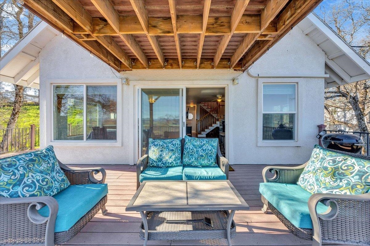 4620 Bayview Drive Copperopolis, CA 95228 - Photo 43 of 59 a outdoor living space with furniture and a potted plant