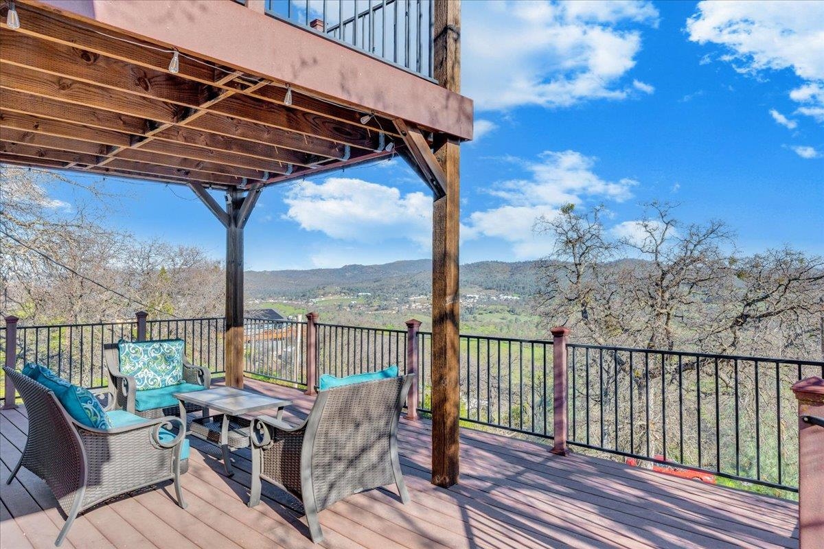 4620 Bayview Drive Copperopolis, CA 95228 - Photo 44 of 59 a view of a balcony with furniture